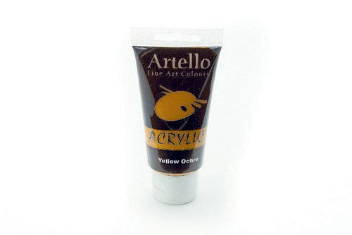 Artello acrylic 75ml Yellow Ochre ⎮ 5700138003502 ⎮ VE_800350 