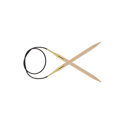 KnitPro Basix Birch Rundpinde 120cm 3.25mm