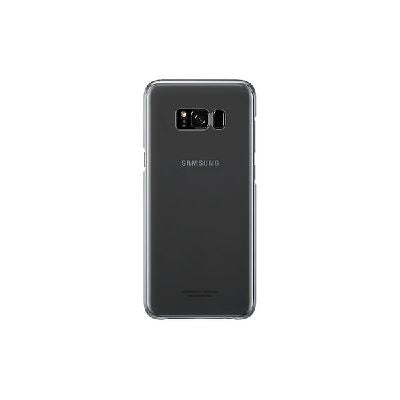 Taske til mobiltelefon Samsung 222143 Samsung S8+ Clear Cover Sort ⎮ 8806088689357 ⎮ BB_S0403833 