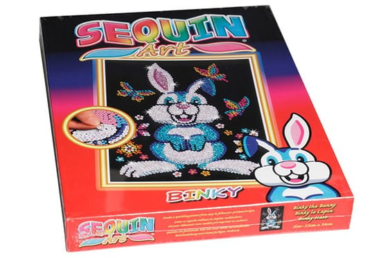 Sequin Art Binky the Bunny 25x34cm ⎮ 5013634016038 ⎮ VE_777180 