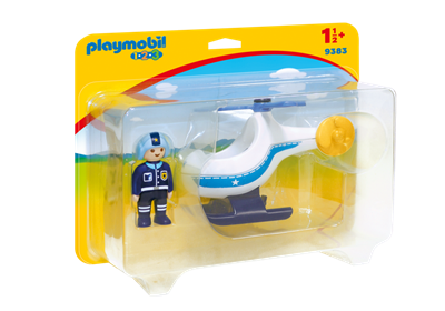 Playmobil Politihelikopter 9383