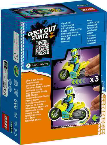 Lego City Stuntz Cyber-Stuntmotorcykel    