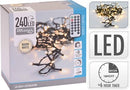 Lyskæde 240 LED Varm Hvid   