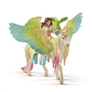 Schleich fe Surah med glitter Pegasus