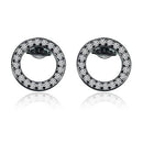Everneed Caroline - cirkel ørestikker sort/klare ⎮ 1348100226920 ⎮ EV_000560 