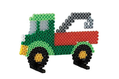 Hama Midi åben Gaveæske Blå 6000 Perler+Plader