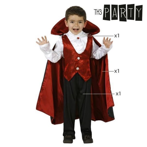 Kostume til børn Vampyr, str. 7-9 år