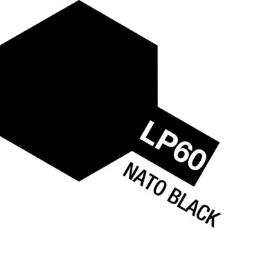 Tamiya Lacquer Paint LP-60 Nato Black ⎮ 45207310 ⎮ VE_543860 