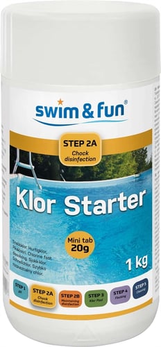Swim&Fun Klor Starter 20 g Tabs 1 kg