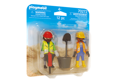 Playmobil To Byggearbejdere 70272