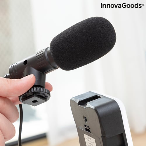 "Vlogging Kit with Light, Microphone and Remote Control Plodni InnovaGoods 6 Pieces"