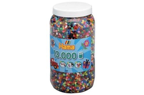 Hama Midi Perler 13000stk Farver Mix 68