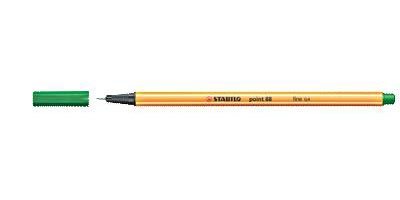 STABILO point 88 Fineliner Græ¼n 1 Stæ¼ck(e) ⎮ 4006381105255 ⎮ RZ_002176 