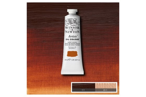 Artists oil colour 37ml burnt sienna 074 ⎮ 50904020 ⎮ VE_830611 