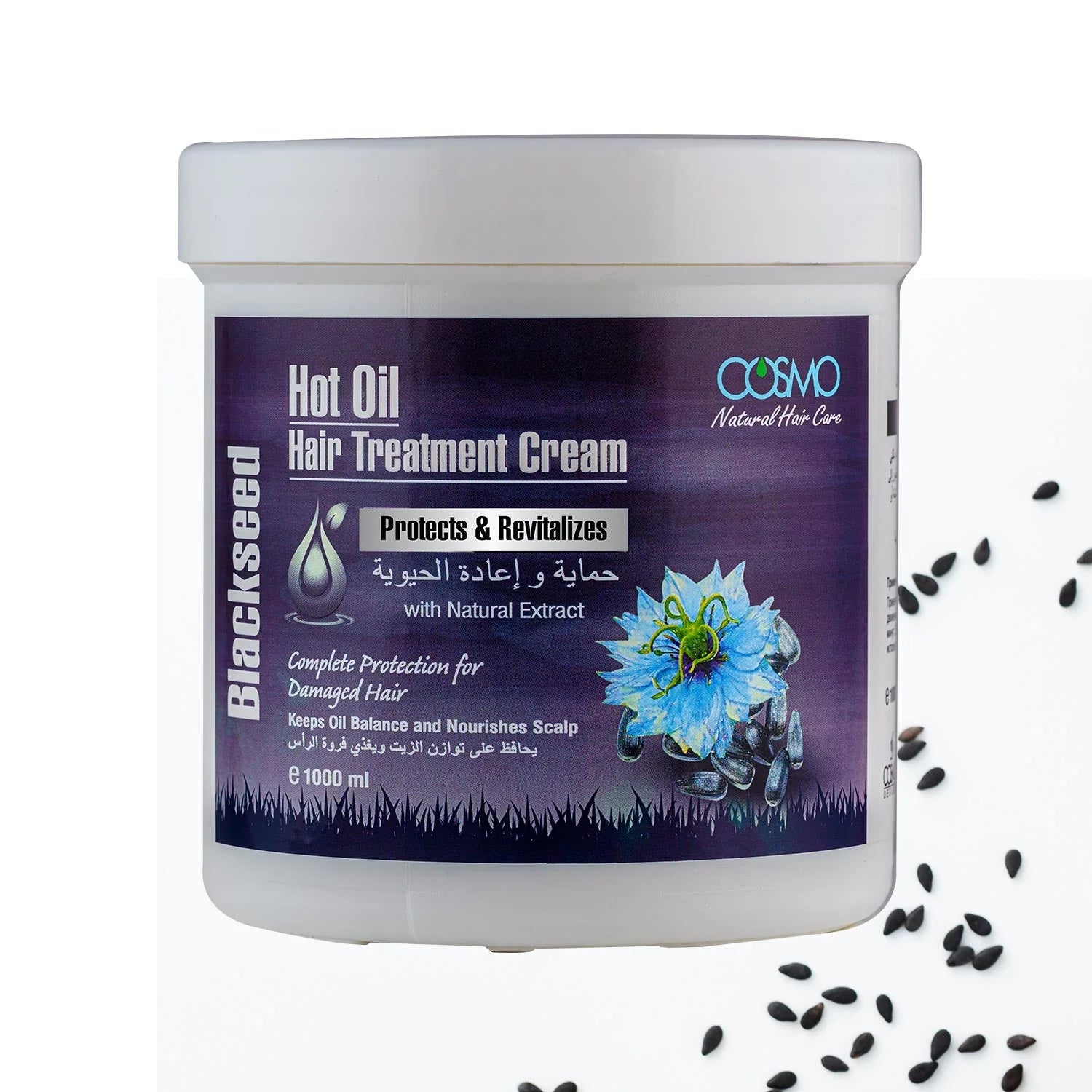 Cosmo Hot Oil Hårkur – Intensiv Pleje til Hår & Hovedbund (vælg variant)