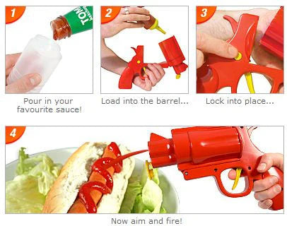 Ketchup revolver til dressinger og mere