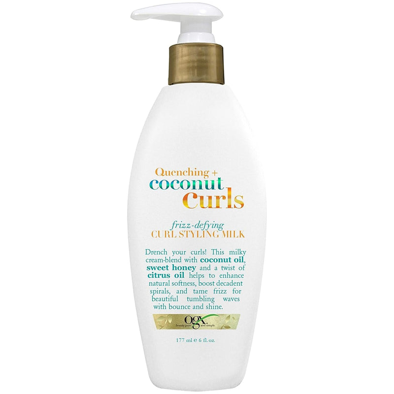 OGX Coconut Curls Frizz-Defying Styling Milk, 177ml