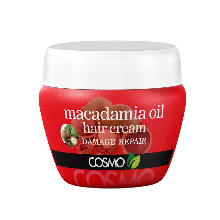 Cosmo Macadamia Olie Hårcreme 250ml – Reparerende Pleje