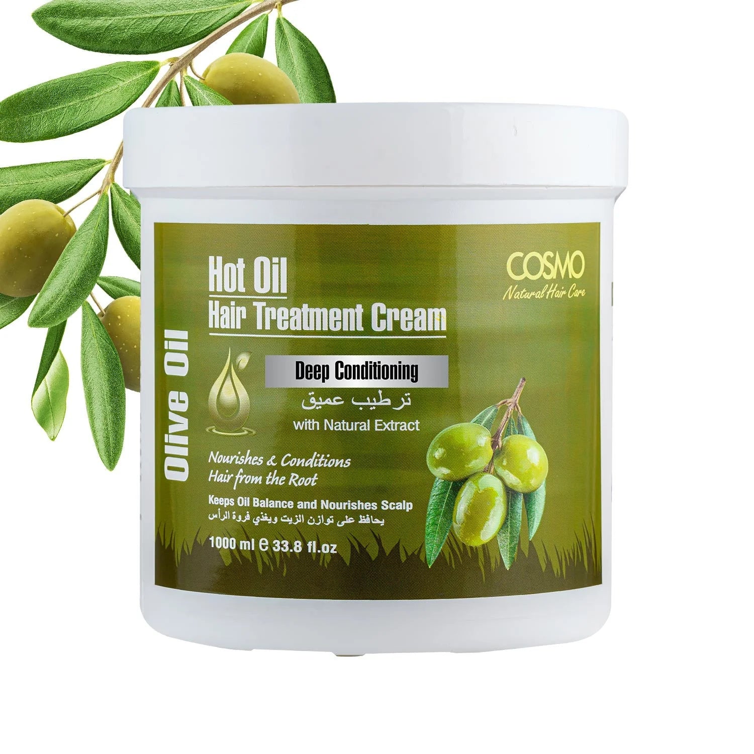 Cosmo Hot Oil Hårkur – Intensiv Pleje til Hår & Hovedbund (vælg variant)