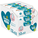 Pampers Sensitive Box mit 12x52, Feuchttücher für Babys, dermatologisch