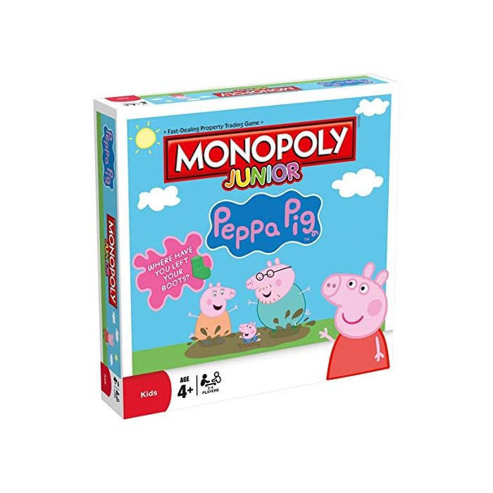 PEPPA PIG / GURLI PIG – MONOPOLY JUNIOR – AUF ENGLISCH 
