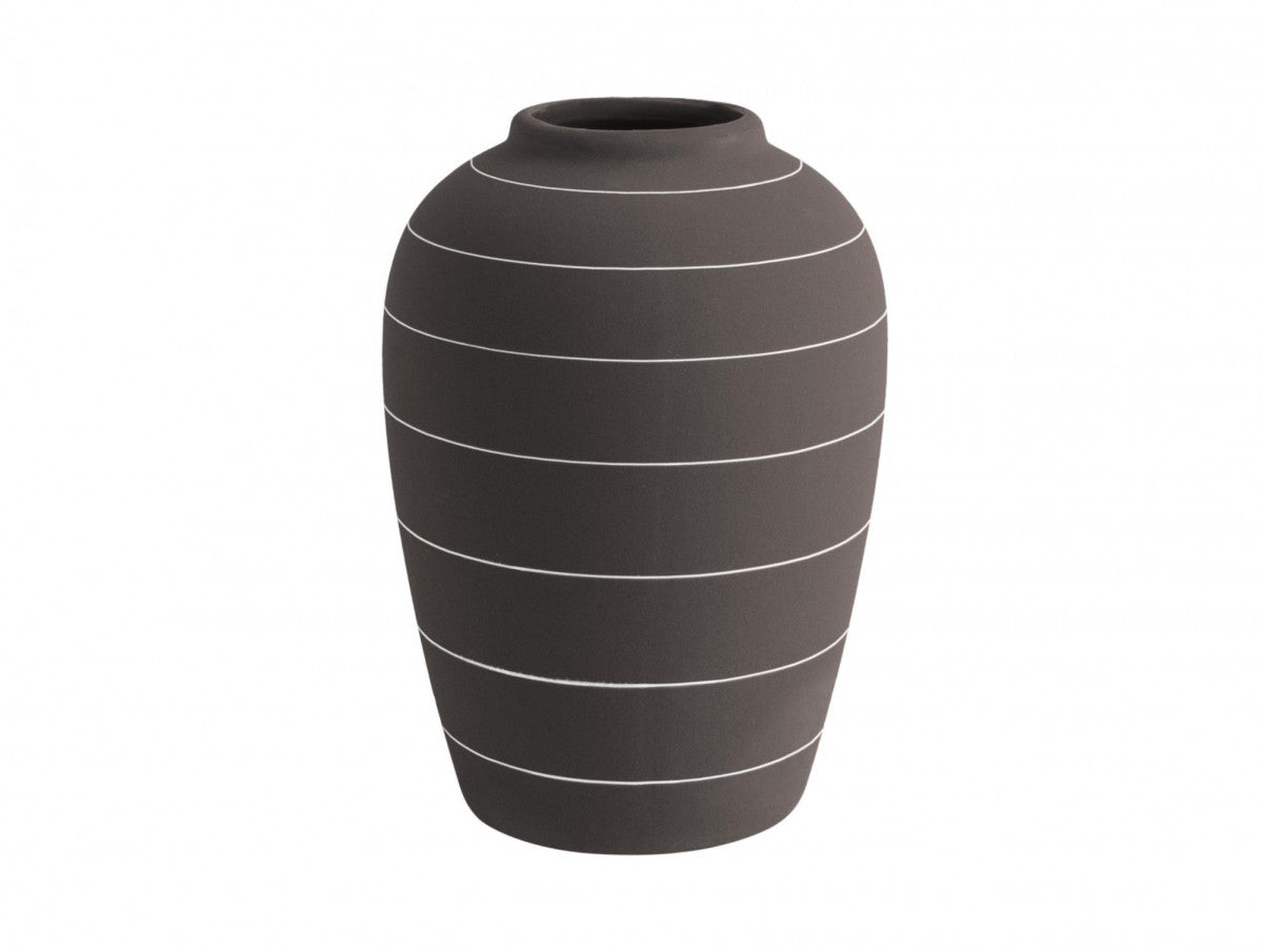 Vase Terra Kegel braun