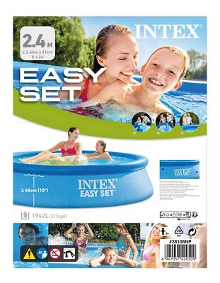 INTEX - Easy Set Pool 244 cm x 61 cm (1.942 L)