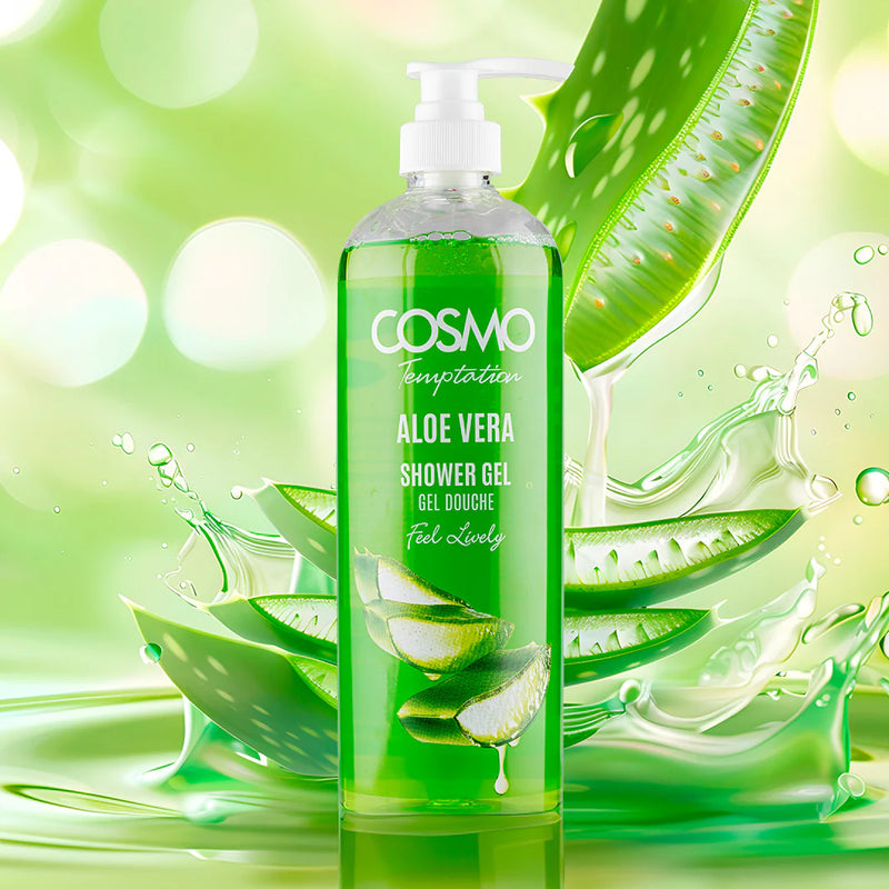 Cosmo 1000ml Showergel Aloe Vera