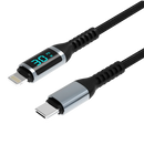 USB-C-zu-Lightning-Kabel mit LED-Anzeige Mfi 20W
