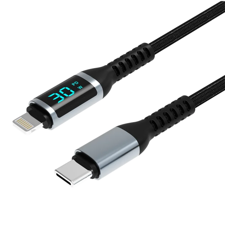 USB-C-zu-Lightning-Kabel mit LED-Anzeige Mfi 20W