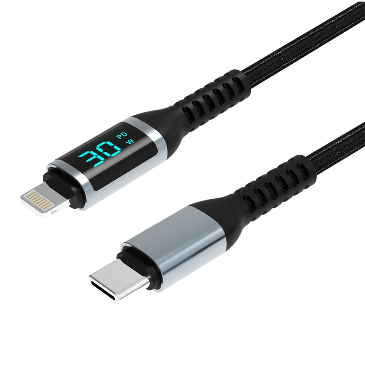 USB-C-zu-Lightning-Kabel mit LED-Anzeige Mfi 20W