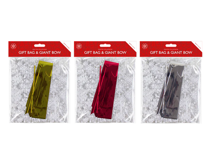 Weihnachten - Große Geschenktüte mit Geschenkband (Info lesen)