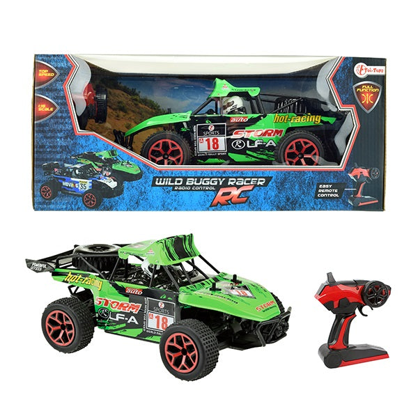 Toitoys - R/C Wild Race Buggy grün 1:16 Auto