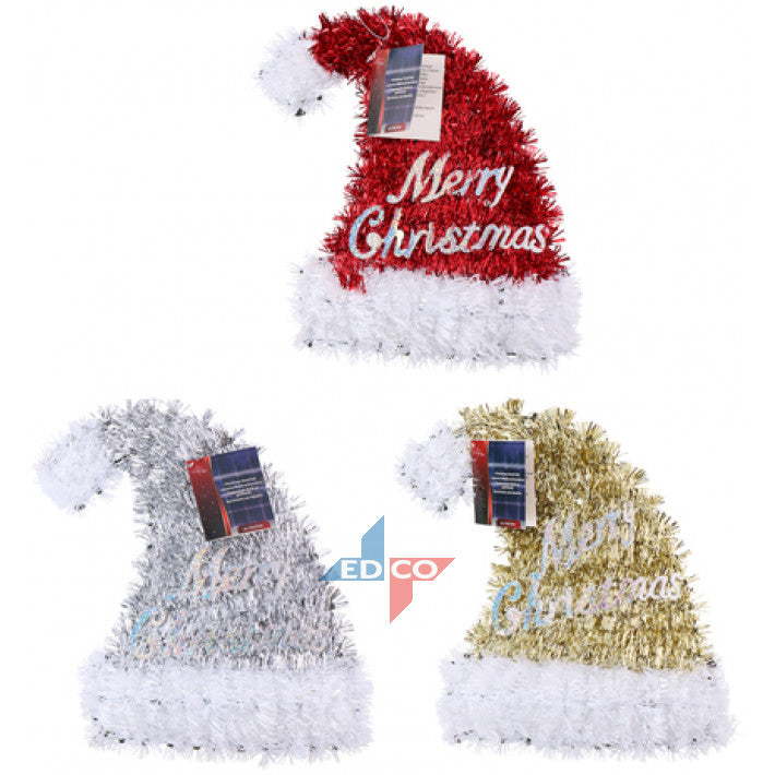 ArtiCasa - Nissehue i metalisk folie 23x27cm