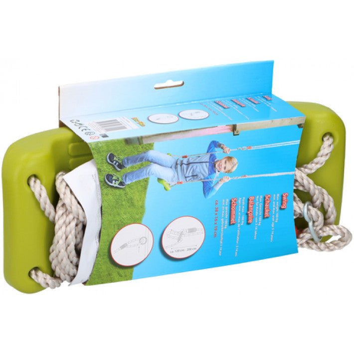 Eddy Toys - Gyngesæde med snor 100kg 3-14år 35cm