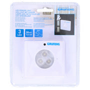 Grundig - Batteriebetriebenes Sensorlicht 30 Sek. 3 LED