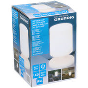 Grundig - Akkubetriebene Tischleuchte 22,5 x 16 cm