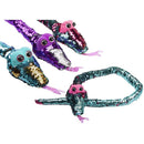 Pailletten-Glitzies – Magischer Schlangen-Teddybär 100 cm (Farbe wählen)