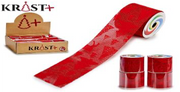 Krist - Geschenkband Rot Transparente Weihnachtsfigur