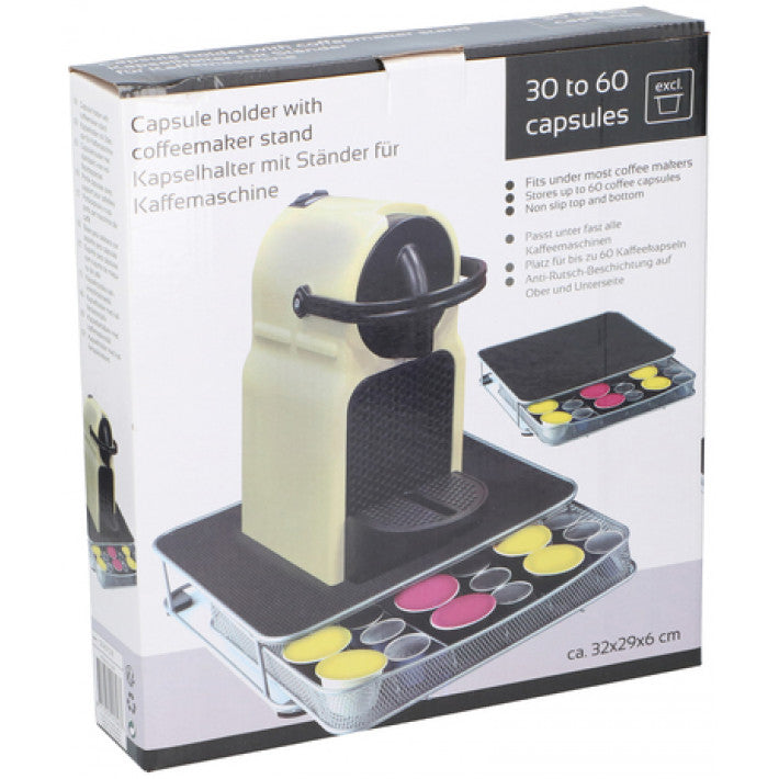 ArtiCasa – Kaffekasel-Schublade mit Tisch für Kaffeemaschine