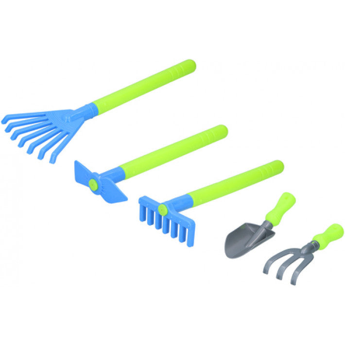 Kinzo kids - haveværktøj legesæt 5stk op til 40cm