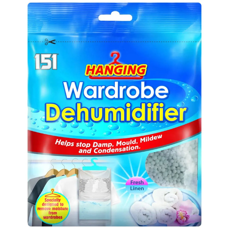 151 - parfümierter Kleiderschrank-Luftentfeuchter Frische Wäsche 180gr