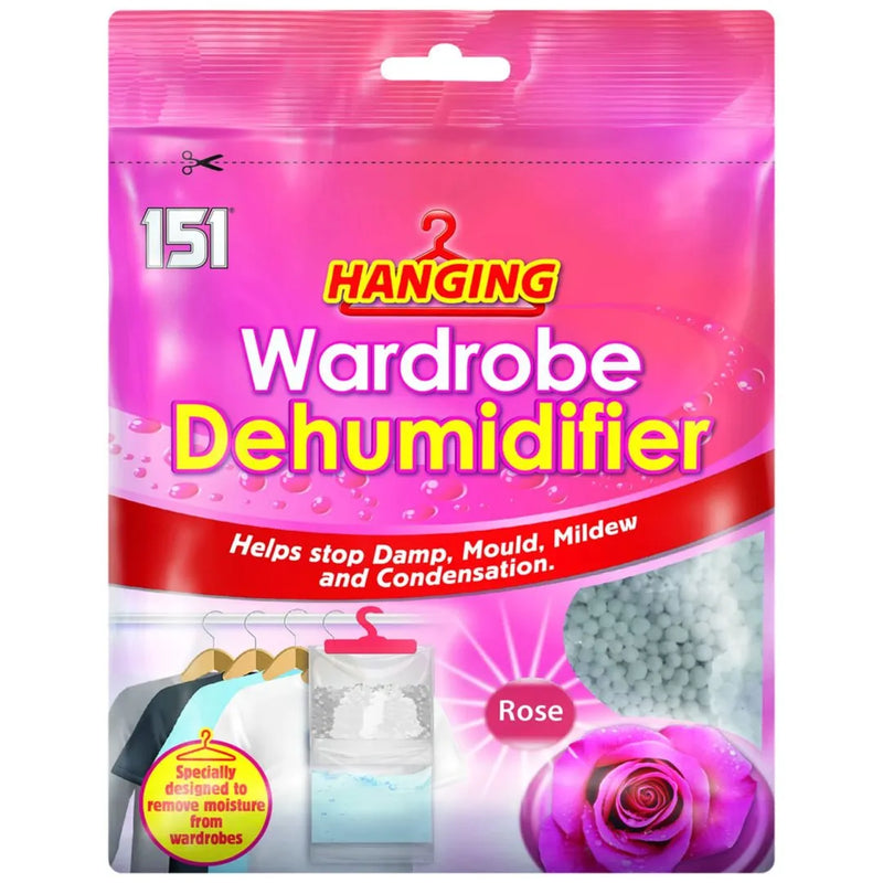 151 - parfümierter Kleiderschrank-Luftentfeuchter Pink 180gr