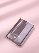 Travel LOG – Transparente Reisepasstasche