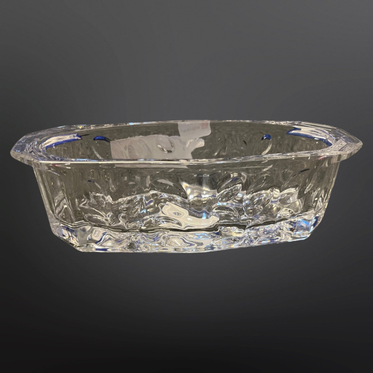 Alpina - Servierschale aus gehärtetem Glas LBH 23x9x6cm