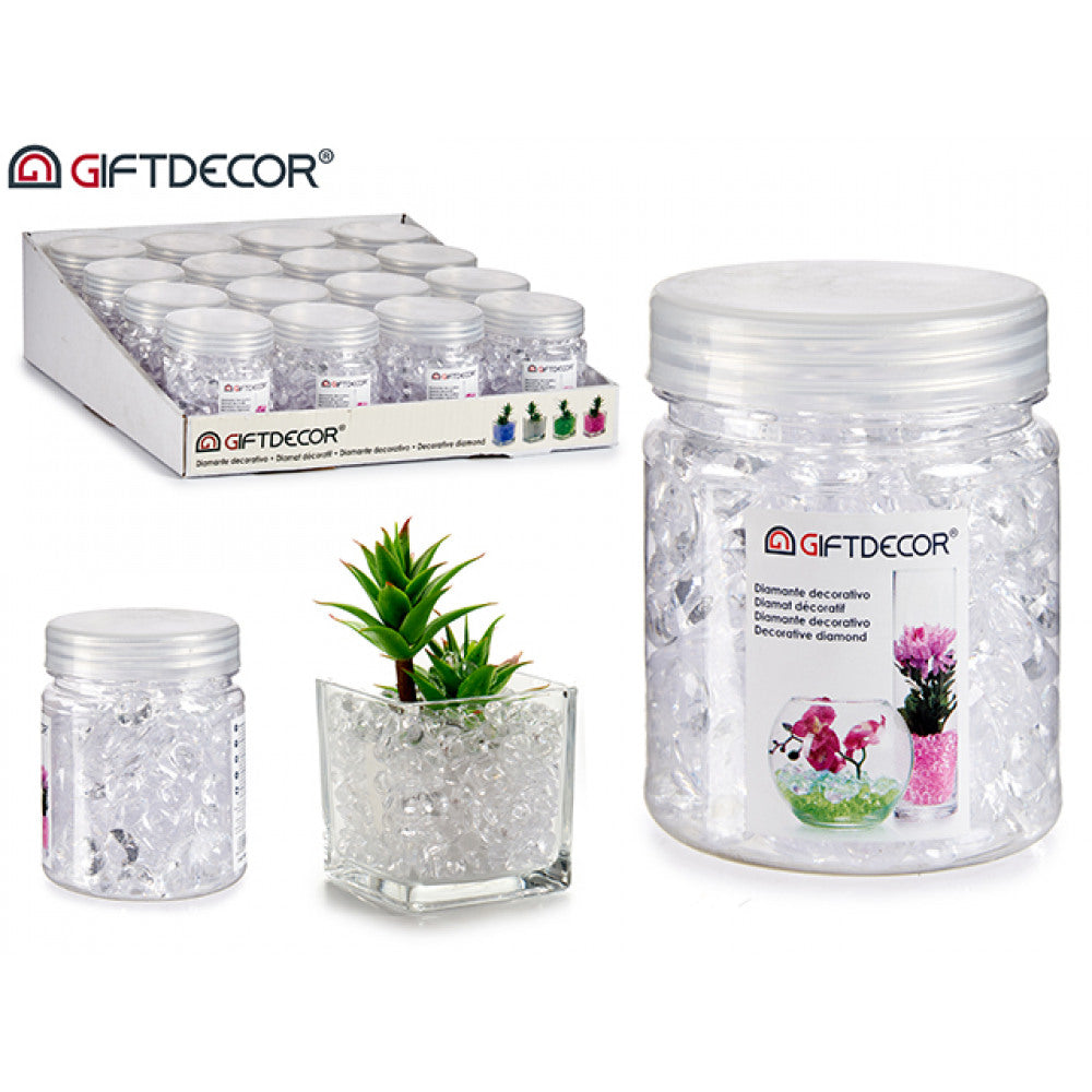 Giftdecor Deko-Diamanten, 150 g (ca. 9 mm).