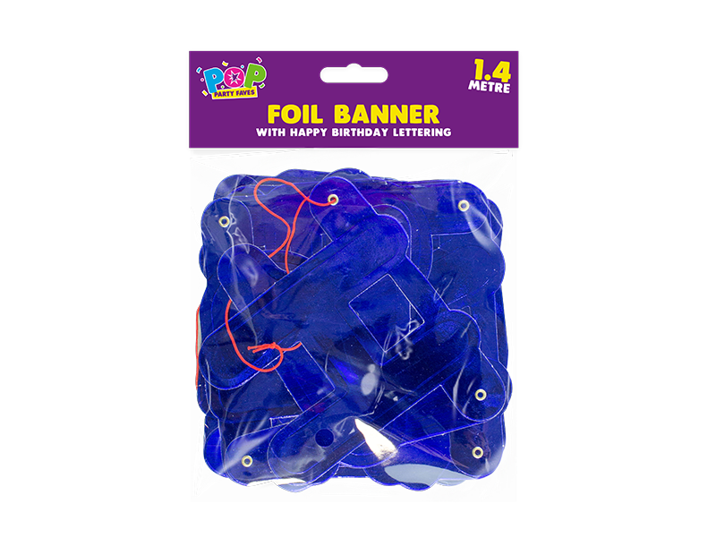 Pop Party Faves - Foliebanner 1.4m - Dollarstore.dk