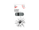 Graded Pencil Set - 12 Pack - Dollarstore.dk