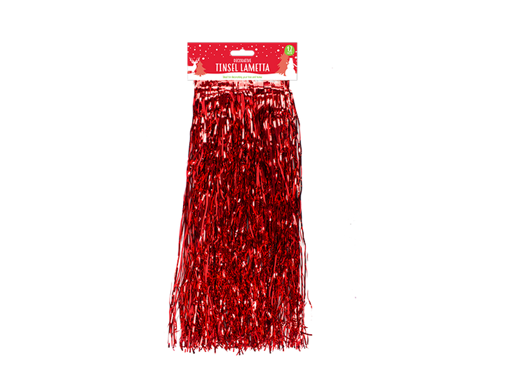 Julen Glitter Lametta 12mx 48 Cm - Dollarstore.dk