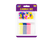 Pop Party Faves - Kagelys Sæt - Dollarstore.dk